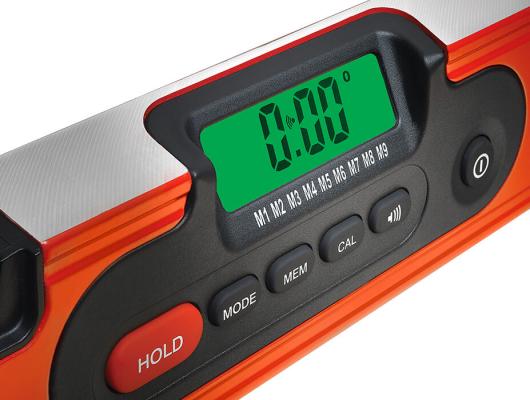 KAPRO DIGIMAN Prof. digital vaterpas 120 cm med DualView og magneter